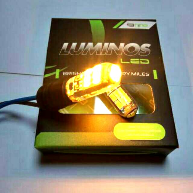 LAMPU LED T10 LUMINOS SMD 3014 JELY 15 MATA SUPER BRIGHT