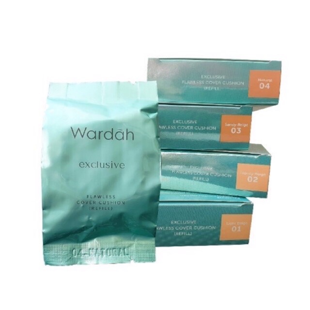 Wardah REFILL Exclusive Flawless Cover Cushion 15g