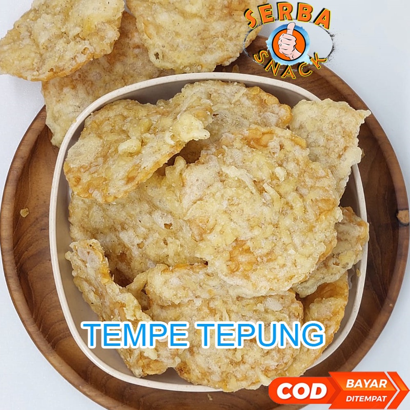 

Snack Kiloan Keripik Tempe Tepung 250 gram | MAKANAN RINGAN JAJAN CEMILAN GURIH