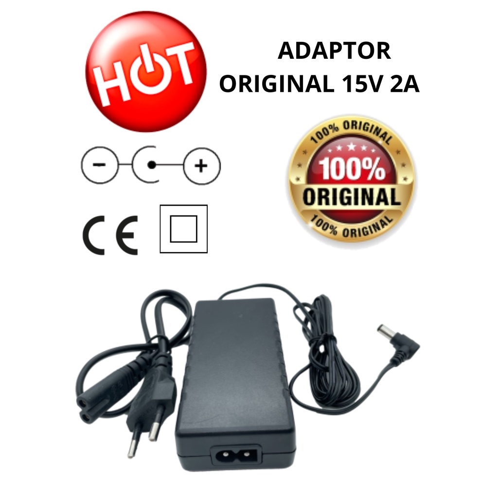 ADAPTOR  / AC POWER ADAPTOR / CAHRGER 15V 2A