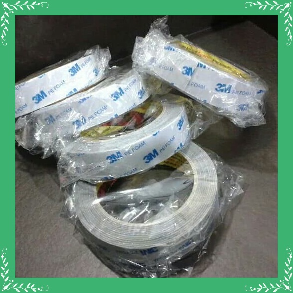

SOLASI DOUBLE TAPE FOAM 3M / ISOLASI DOBEL TAPE SPOON BUSA 3M