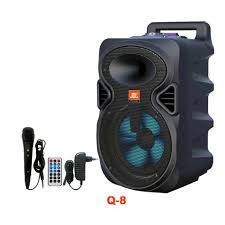 Speaker JDL Portable Bluetooth Mic Q8