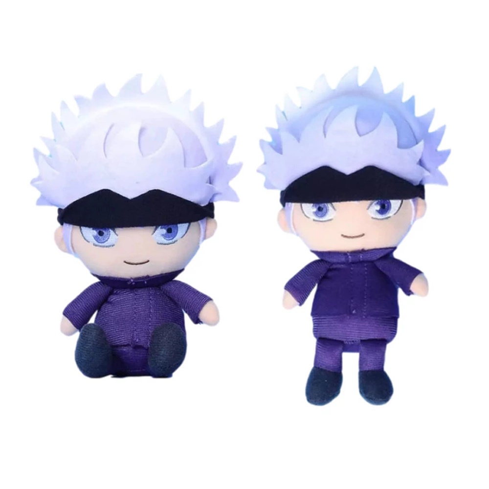 Needway  Anime Jujutsu Kaisen Child Gift Plush Doll Jujutsu Plush Fushiguro Megumi Pendant Stuffed Toys Gojo Satoru Kugisaki Nobara Cosplay Doll Yuji Itadori