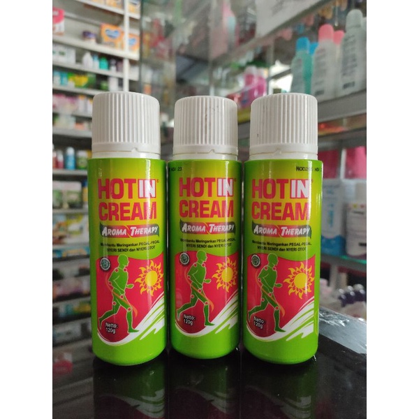 HOT IN CREAM 120 ML AROMATERAPY HIJAU