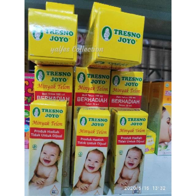 Tresno joyo minyak telon 100 ml gratis 30 ml - berhadiah beli 1 gratis 1 - promo