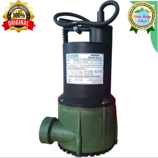 Pompa celup waser WD 200E. Pompa kolam pompa air mancur