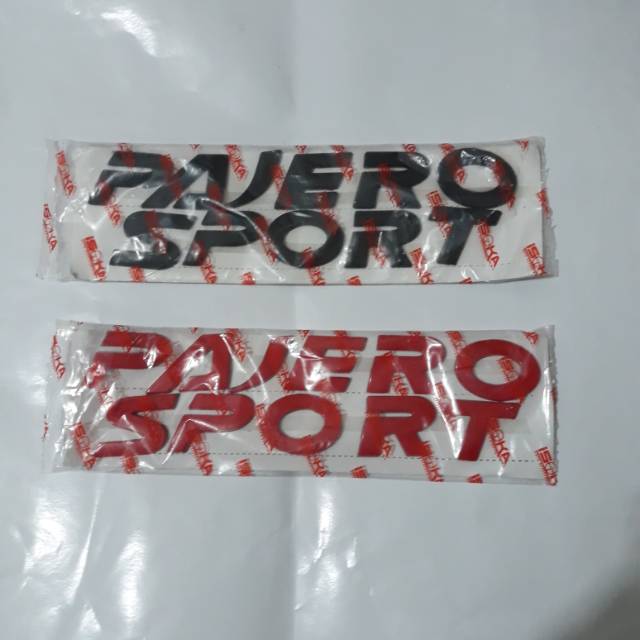 EMBLEM PAJERO SPORT/EMBLEM KAP MESIN PAJERO SPORT