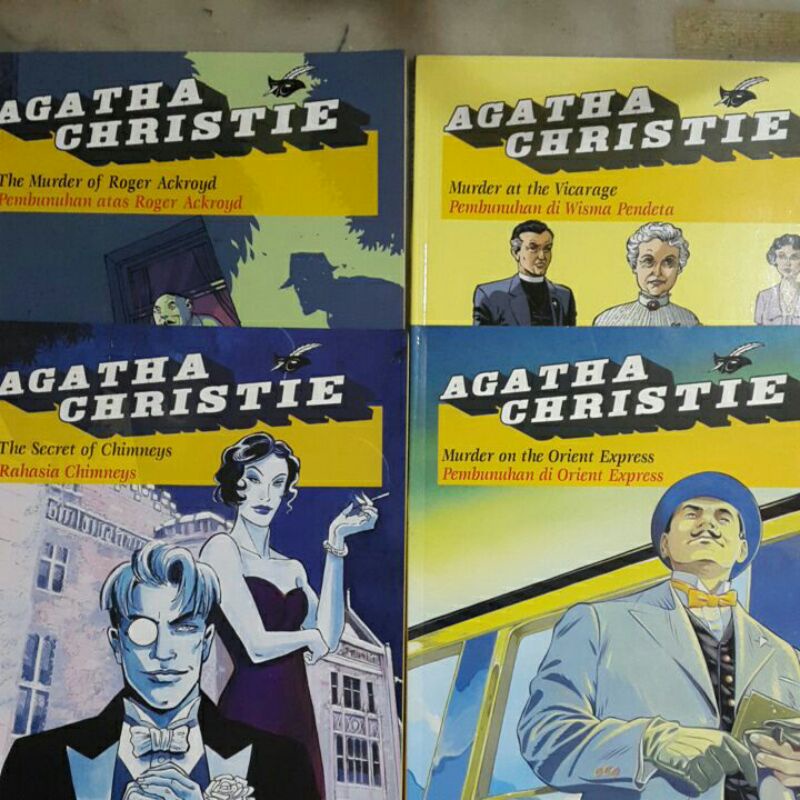 Komik -Agatha Christie 4 buku