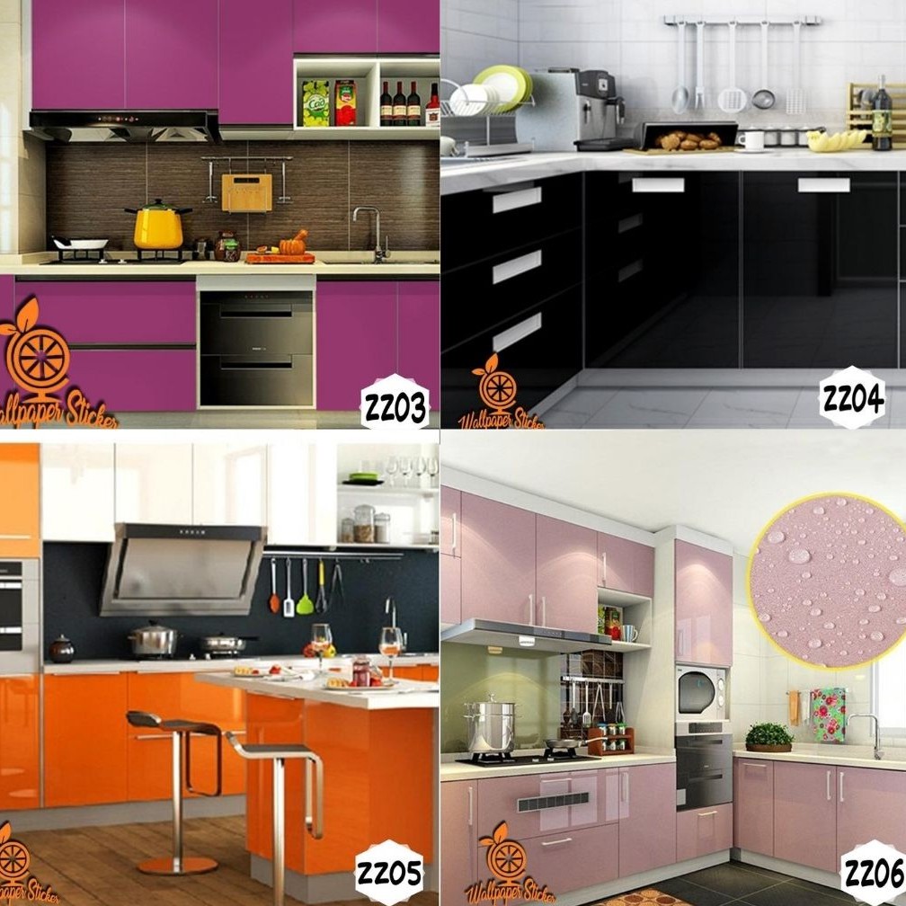 BAYAR DI TEMPAT Wallpaper Sticker  Dapur Kamar  Mandi  ANTI 