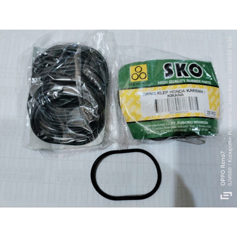 oring klep karisma/kirana/supra x125