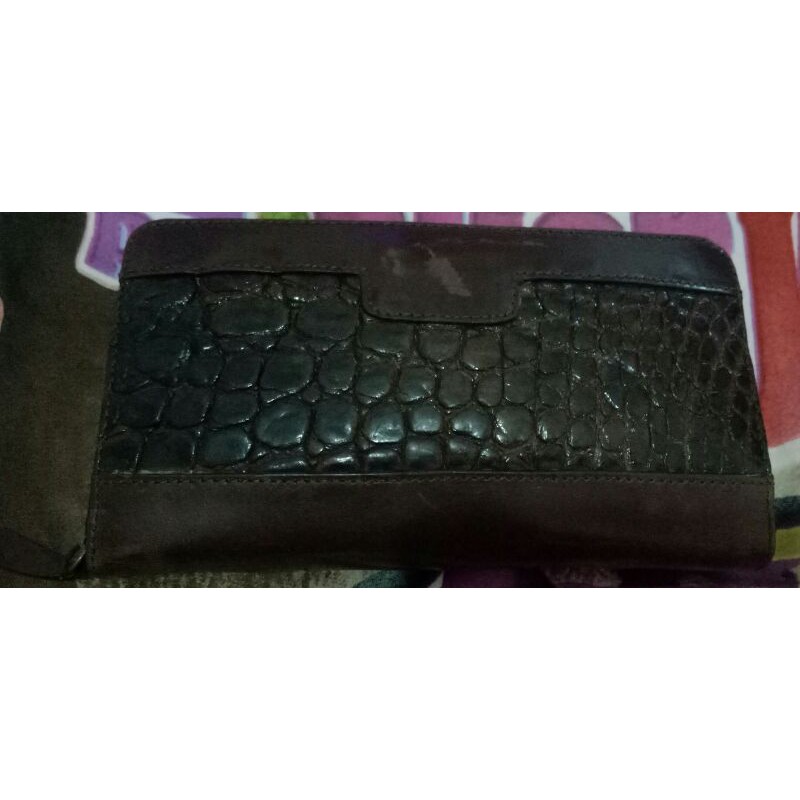 Dompet Croco Wanita Model Panjang (Preloved)