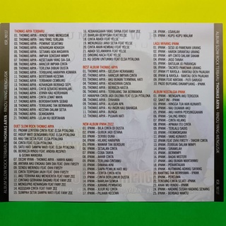 Image of thu nhỏ KASET AUDIO MUSIK MP3 110 LAGU POP MALAYSIA THOMAS ARYA ALBUM SLOW ROCK TERBARU. #1