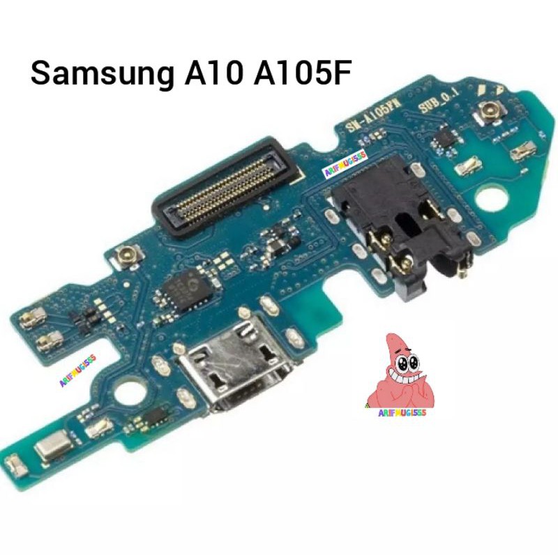 Konektor Cas Conektor Charger Papan PCB Samsung Galaxy A10 A105F Original