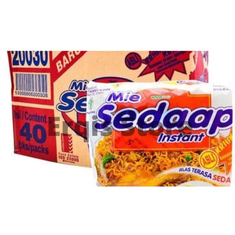 

Mie Sedap Goreng 1 Dus (isi 40 bungkus)