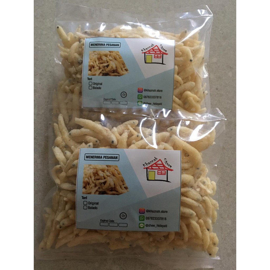 

Teri Crispy Kemasan kecil