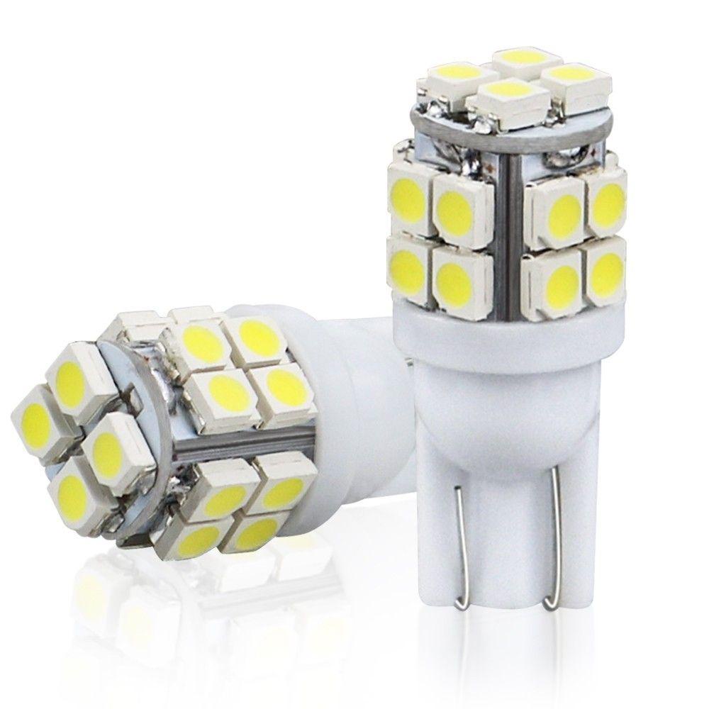 Top 4Pcs Lampu Plat Nomor 4Pcs Bohlam Lampu3528 20SMD 12V LED Dome Map