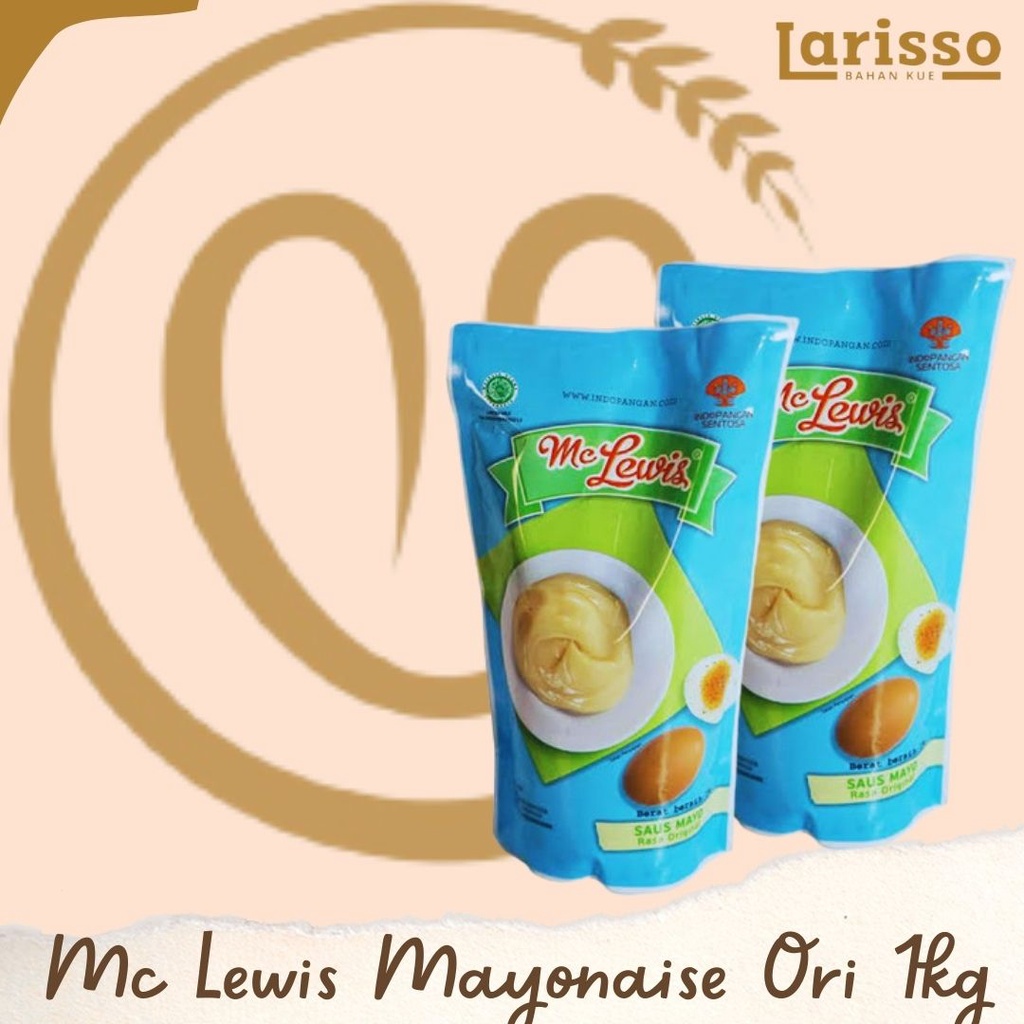 

MC LEWIS SAUS MAYO RASA ORIGINAL 1KG POUCH