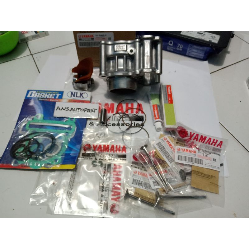 PAKET LENGKAP BLOK SEHER KOMPLIT YAMAHA JUPITER MX OLD NEW LAMA 1S7-5YP-5OC ORI YGP