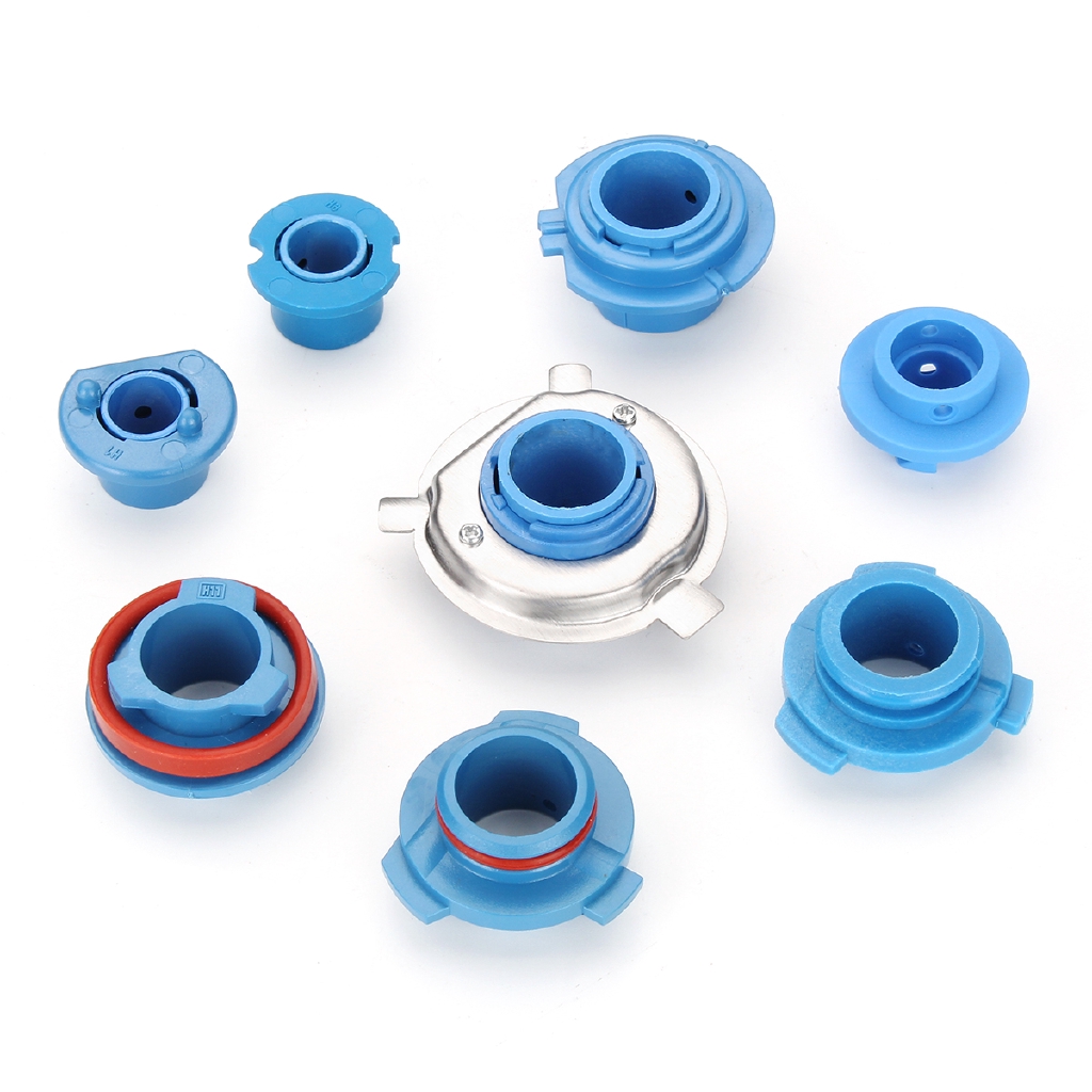 2Pcs Soket Adapter Lampu Bohlam LED Warna Biru 880 HB4 HB3 2Pcs Soket Adapter Lampu Bohlam LED Warna Biru 880 HB4 HB3