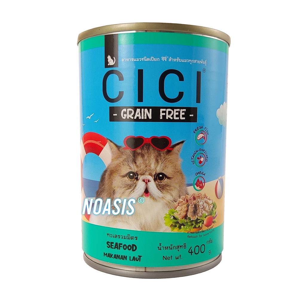 Makanan Basah Kucing Cici Kaleng 400 gr grm Kitten Wet Cat Food