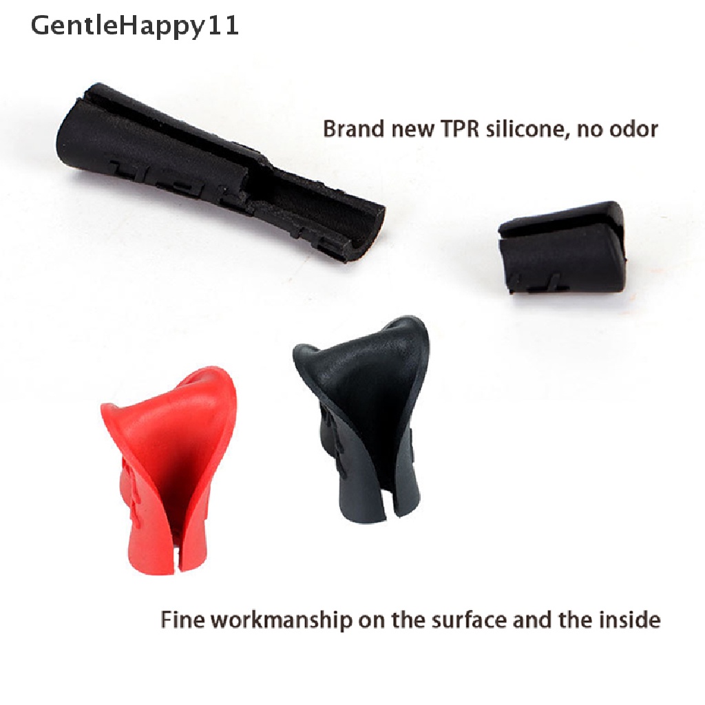 Gentlehappy 3/6pcs Pelindung Kabel Sepeda Frame Sepeda Anti-Gesek Bersepeda Bungkus Penjaga Tabung