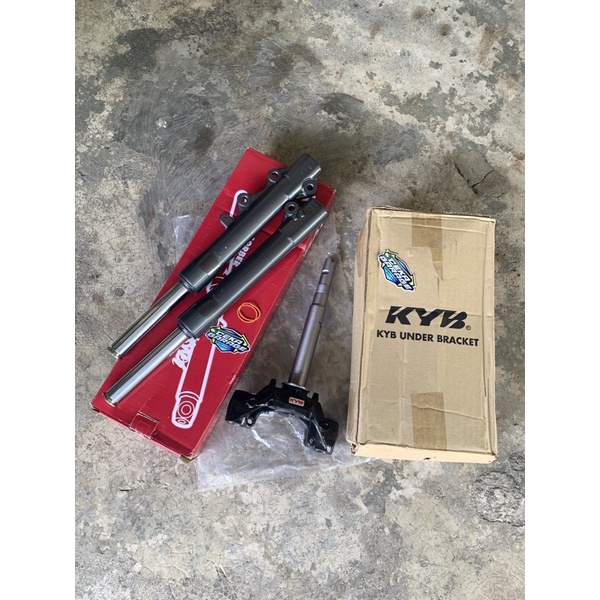shock depan 125Z KYB set Segitiga T 125Z Original KYB,Shockbreakber
