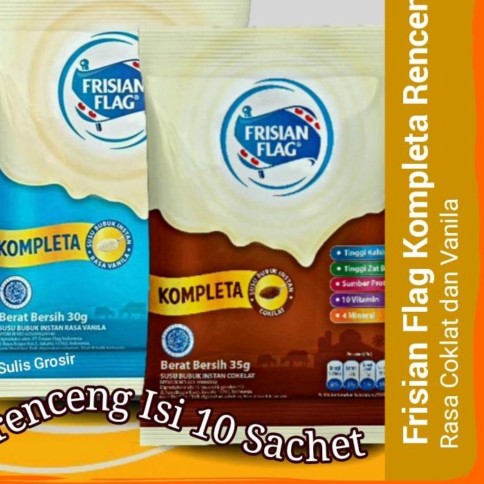 

Limited - Frisian Flag Kompleta Renceng Isi 10 Sachet
