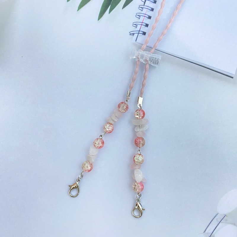 Konektor Masker Strap Mask 2in1 Mutiara Kristal-KSM 44