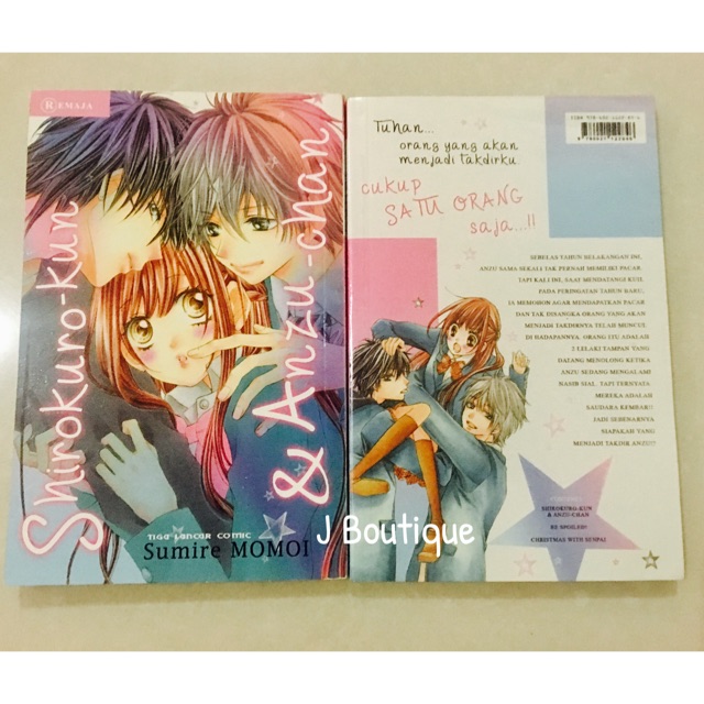 Komik 3L Shiro-kun & Anzu-chan - Sumire Momoi | Komik Murah Serial Cantik 3L Comic