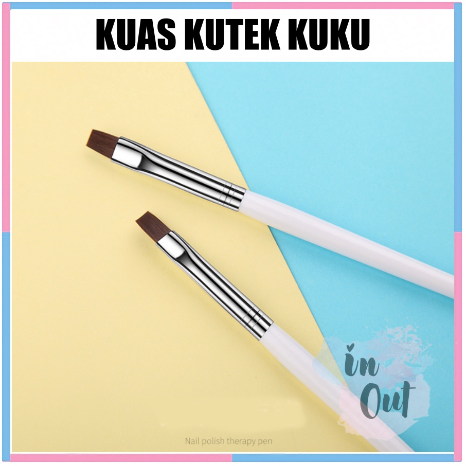 Brush spatula Kikir kuku nail art / Liner Nail art / Kuas kuku / Cat eyes Magnet dual Stick 2 in 1 Gel polish /Kuas polygel extension KU019 KU020 KU021 KU024