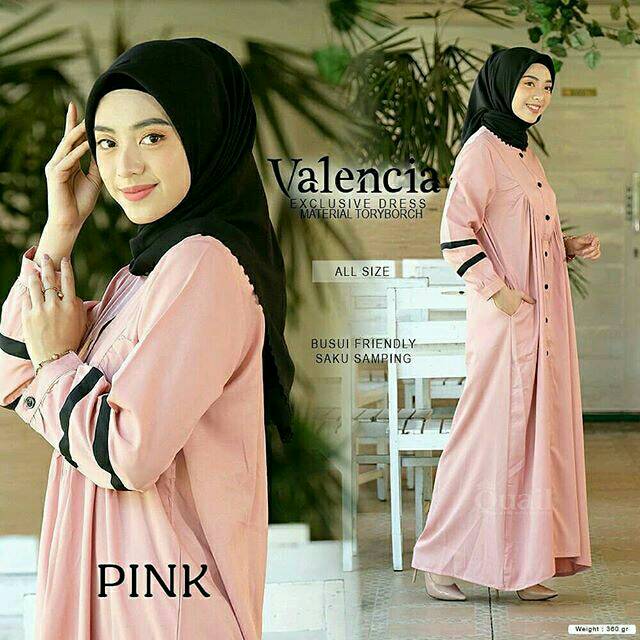 Gamis Valencia by quail hijab