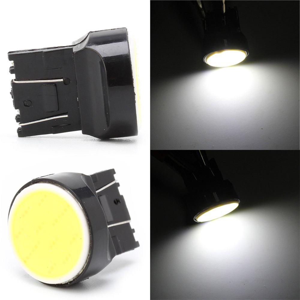 T20 COB Plasma 7440 7443 Lampu LED Rem Stop Sein Sen Senja Motor Mobil Car Reverse Stop Breaking Light Rear Front Signal Turn