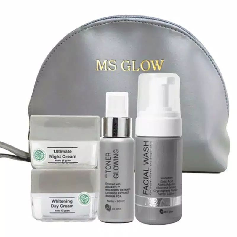 [FREE GIFT] MS GLOW Paket Wajah whitening/ acne /ultimate /white luminous ORIGINAL