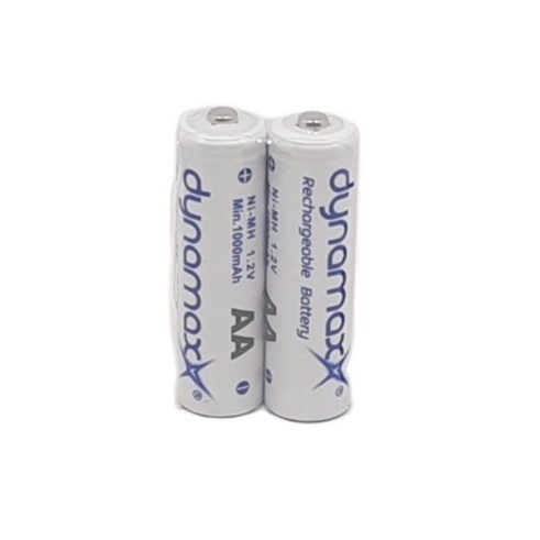 2 Pcs Dynamax Baterai Cas AA / Baterai Charger