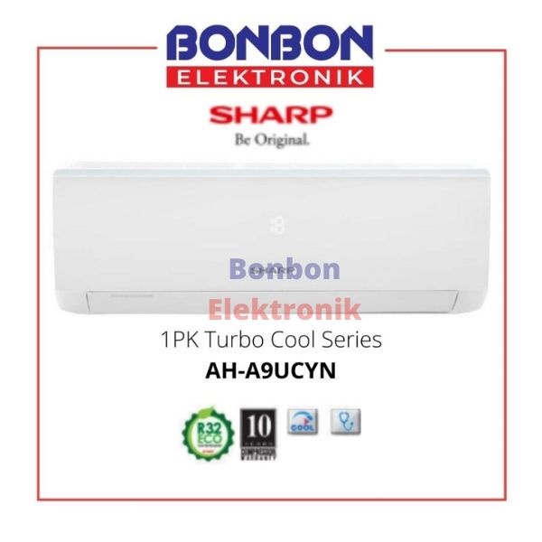 Sharp AC 1PK AH-A9UCYN / 1 PK AHA9UCYN Turbo Cool Series