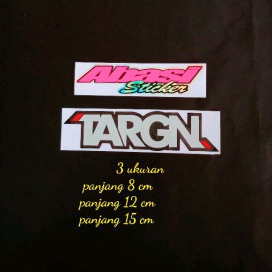 

sticker targn