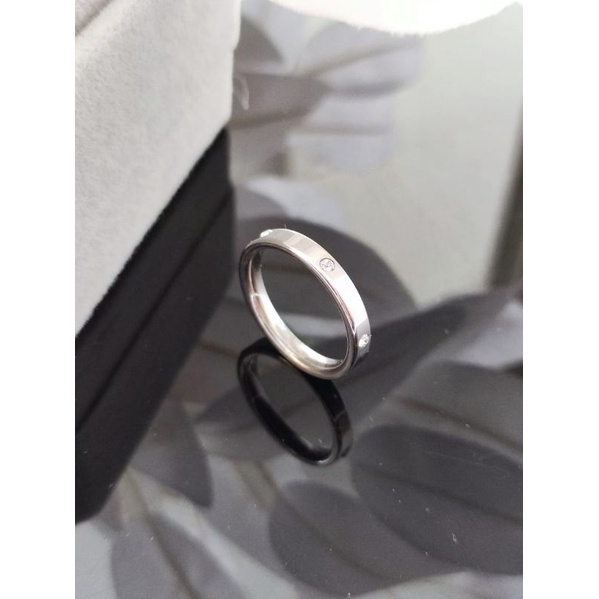 Cincin Fashion Titanium Import Wanita X6