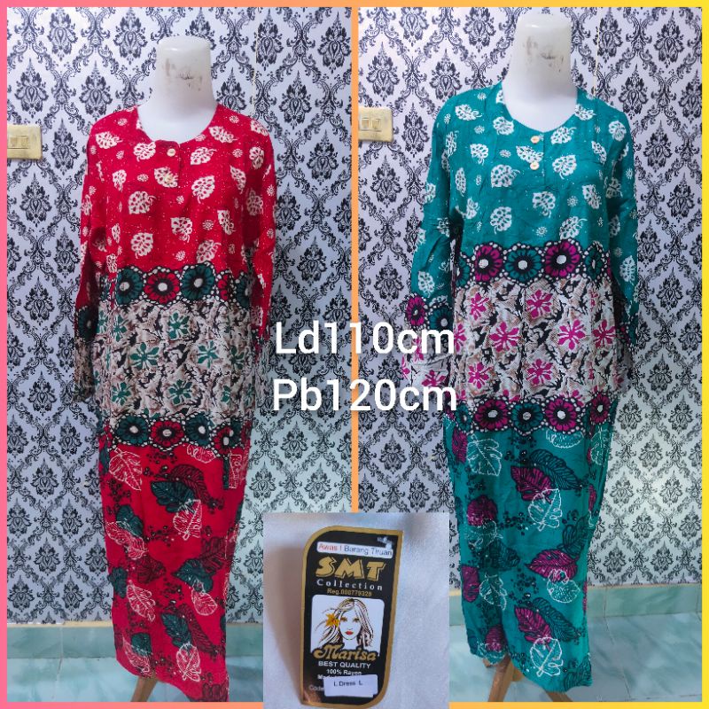Daster long dress SMT colection Marisa ld110pb120cm