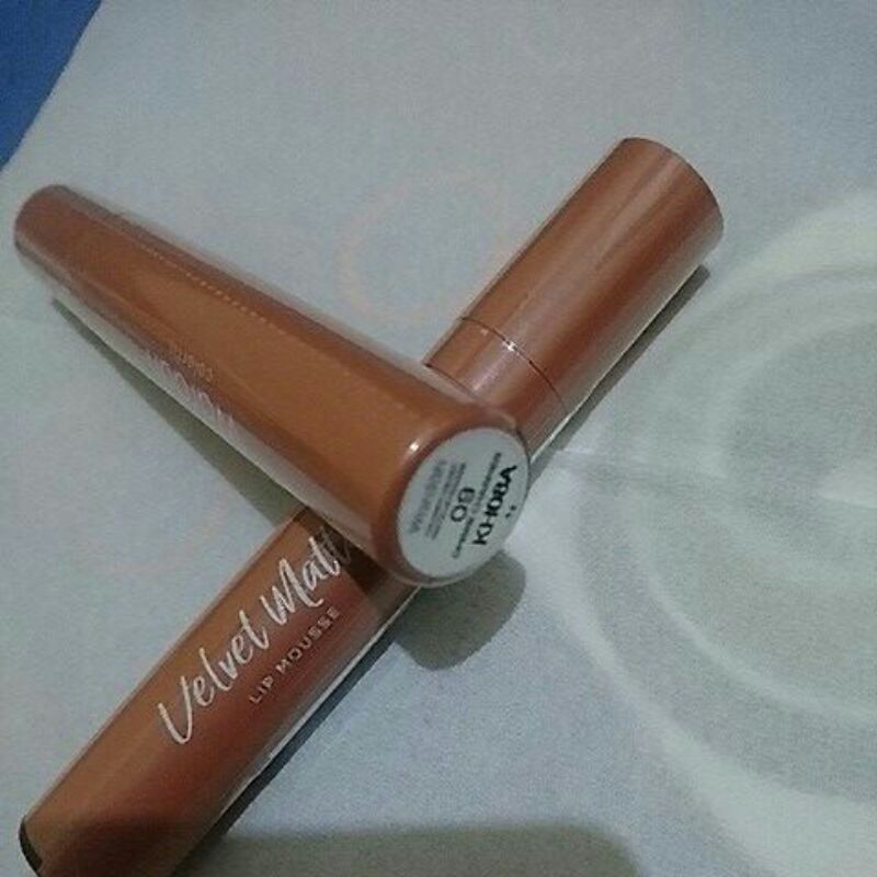 Wardah Velvet Matte Lip Mousse 09 (ombre charmer) 4gr