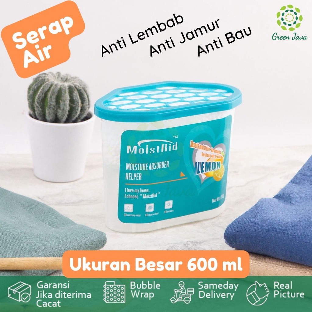 Jual Serap Air Anti Lembab Bau Jamur Ruangan Lemari 600ml Indonesia