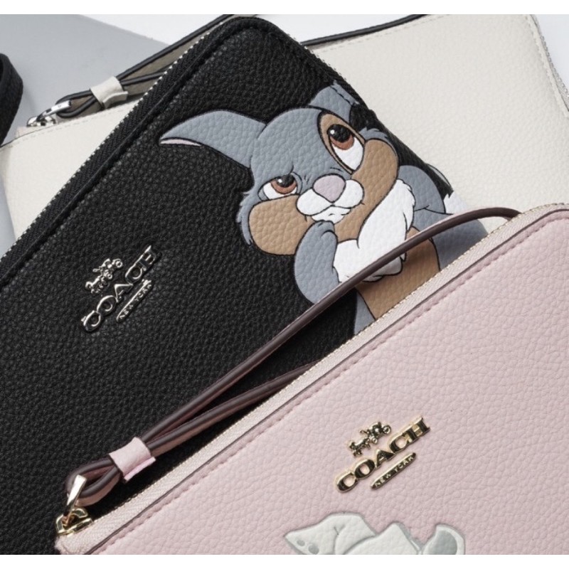 DISNEY X COACH CORNER ZIP WRISTLET