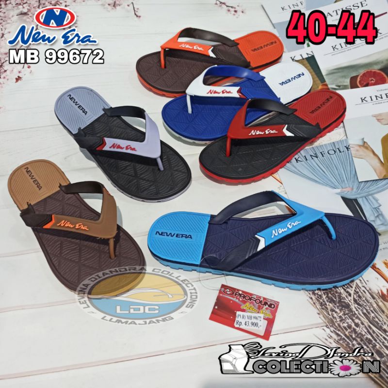 SANDAL JEPIT KARET NEW ERA MB 99672 PRIA (40-44)