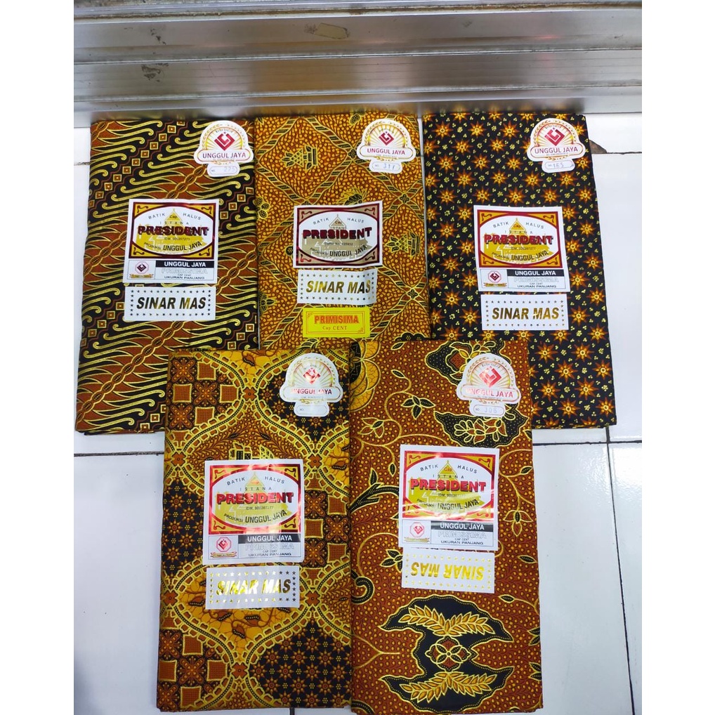 batik/sewek/jarik istana president prodo/emas