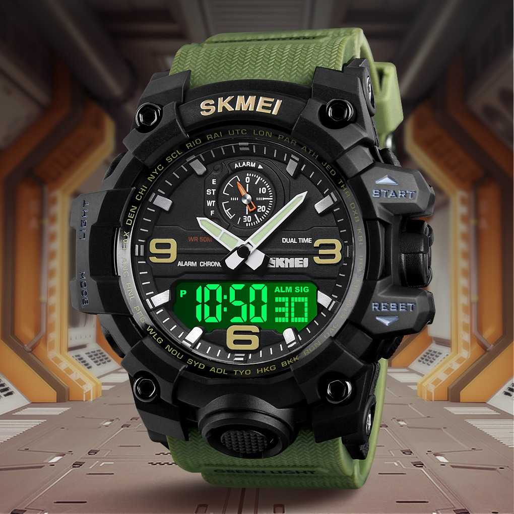 SKMEI Jam Tangan Analog Digital Pria - 1586