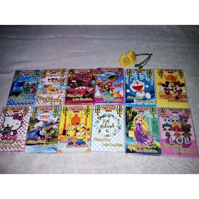 

AMPLOP LEBARAN KARAKTER PART 2