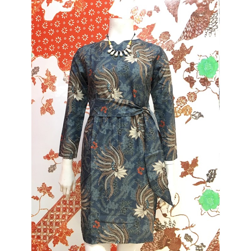 BALI LESTARI / BATIK WANITA / DRESS BATIK WANITA