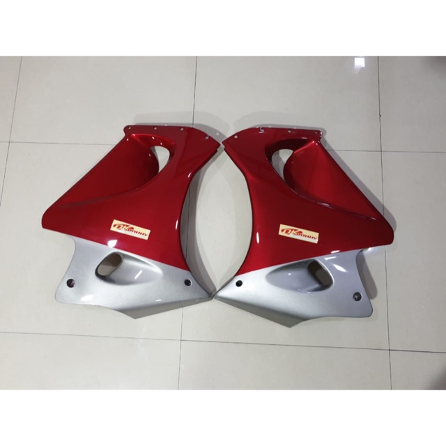 Fairing bawah ninja rr old merah metalik merah maroon kanan kiri ninja rr old