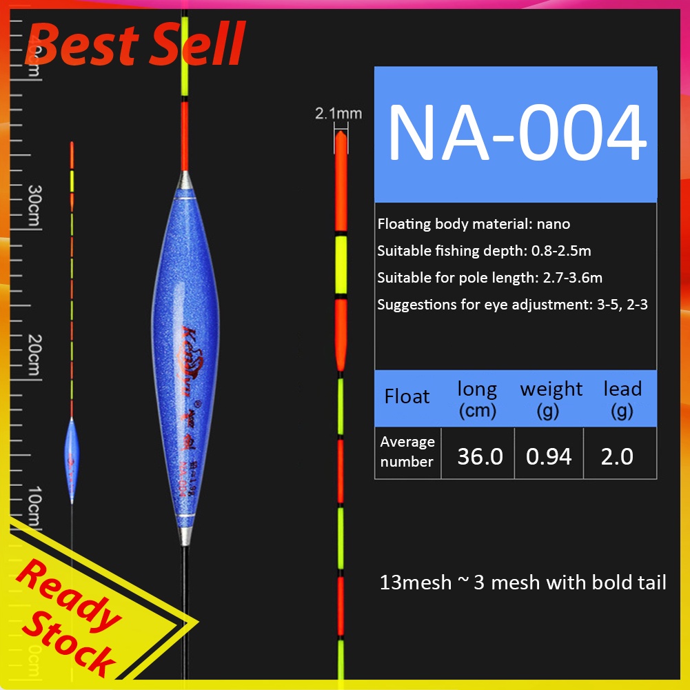 Nano Smart Fishing Float Fish Bite Alarm Bait Gravity Sensor Buoy Tackle
