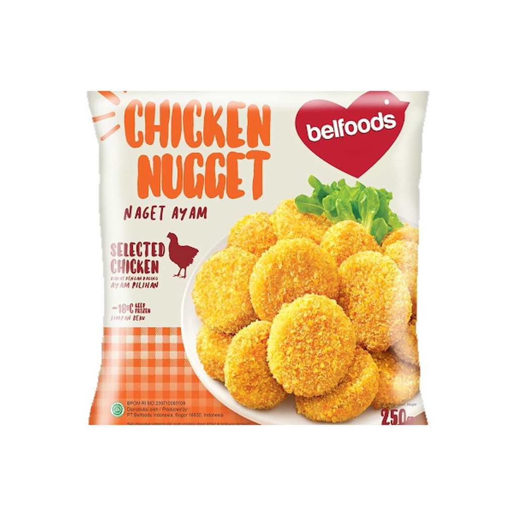 

Belfoods Chicken Nugget 250 gr