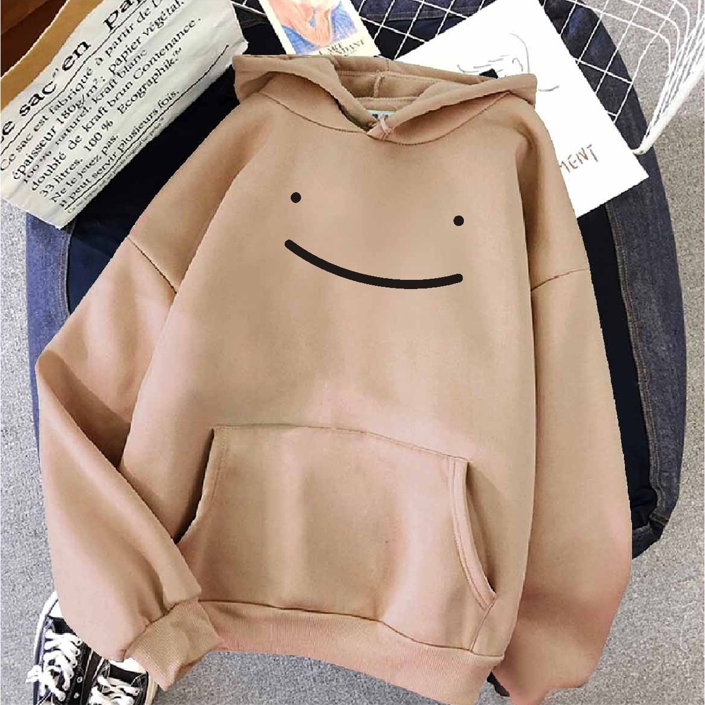 FenishaStore Sweater Hoodie Pria Dan Wanita SMILE DREAM Bisa Bayar Ditempat COD